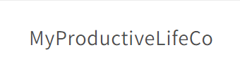 MyProductiveLifeCo