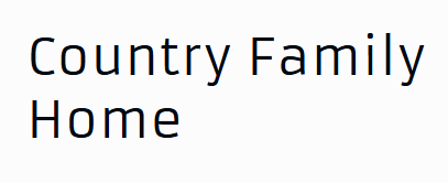 Country Family Home